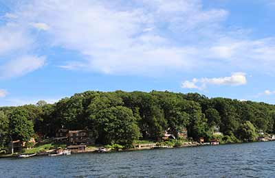Shady Knolls on candlewood lake 